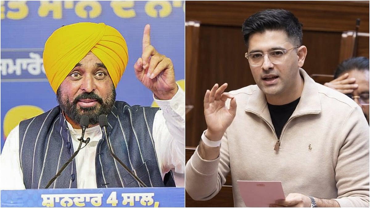 Bhagwant Mann Calls Rebel AAP MPs ‘Traitors’, Mocks Raghav Chadha Camp After BJP Merger